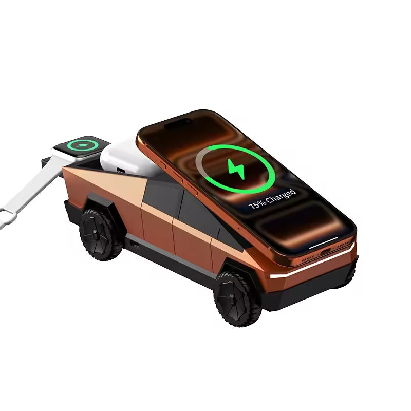 Estação NeoMag Trio – Hub de carregamento sem fio 3 em 1 - Image 5