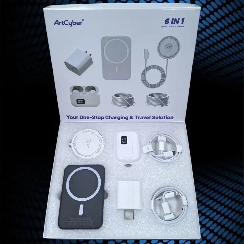 Upgraded 6-in-1 Magnetic Charging & Audio Kit - Image 10