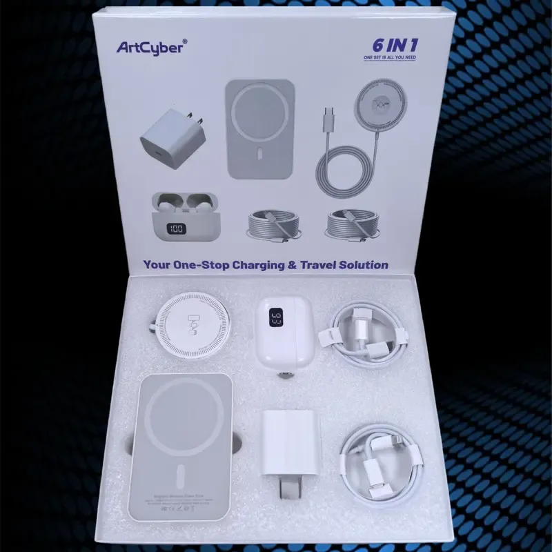 Upgraded 6-in-1 Magnetic Charging & Audio Kit - Image 9