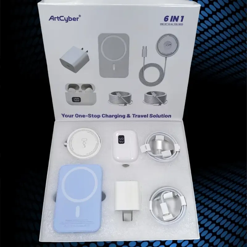 Upgraded 6-in-1 Magnetic Charging & Audio Kit - Image 7